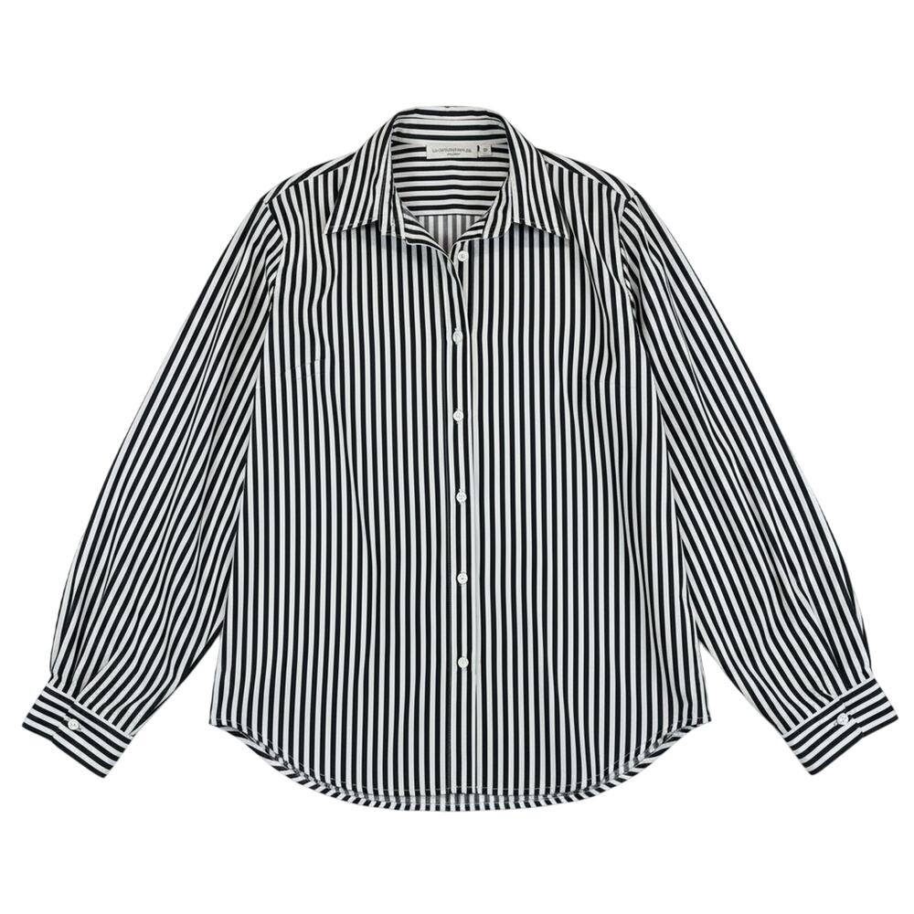 Faithfull The Brand Striped Multicolor Rylen Button Down Shirt Size XL